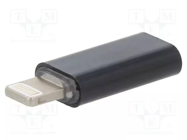 ADAPTERI - APPLE LIGHTNING-PISTOKE,USB C RASIA - CABLEXPERT - USB kaapelit ja adapterit - A-USB-CF8PM-01 - 1