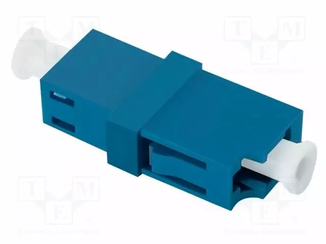 ADAPTERI - LC/UPC,MOLEMMIN PUOLIN - SININEN - Patchcordit ja valokuitu-pigtailit - QOLTEC-54131 - 1