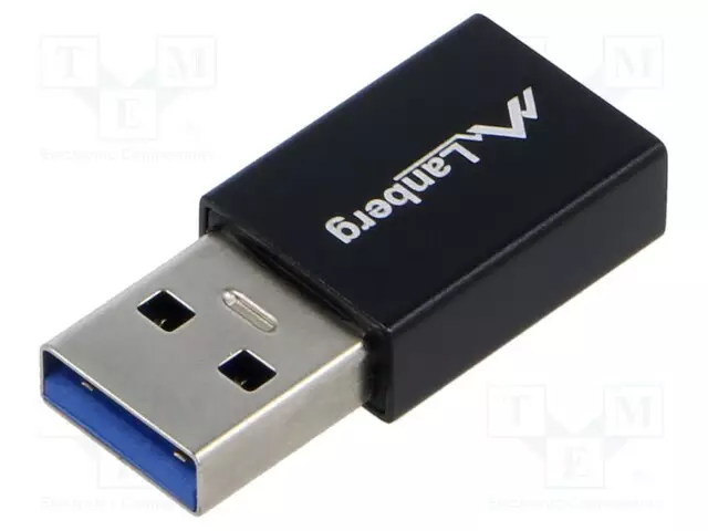 ADAPTERI - OTG,USB 3.1 - USB A PISTOKE,USB C RASIA - NIKKELÖITY - USB kaapelit ja adapterit - AD-UC-UA-01 - 1