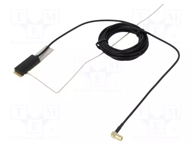 ANTENNI - AUTO-18DBI - DAB - 50OHM - MUSTA - 5VDC - RG174 - -10÷80°C - Autoantennit - A00031 - 1