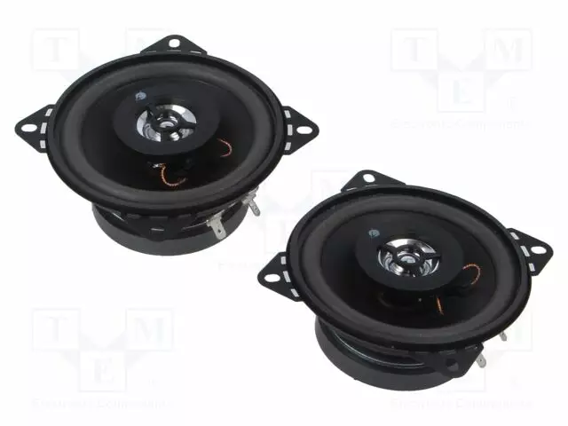 AUTOKAIUTTIMET - KAKSITIE-100MM - 75W - 90÷16000HZ - 4OHM - 88DB - 2KPL - Autokaiutin setit - 7697321 - 1