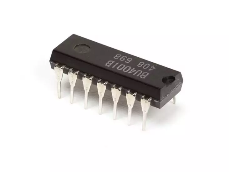 CD4001BE 4x2 NOR - CMOS piirit - CD4001 - 1