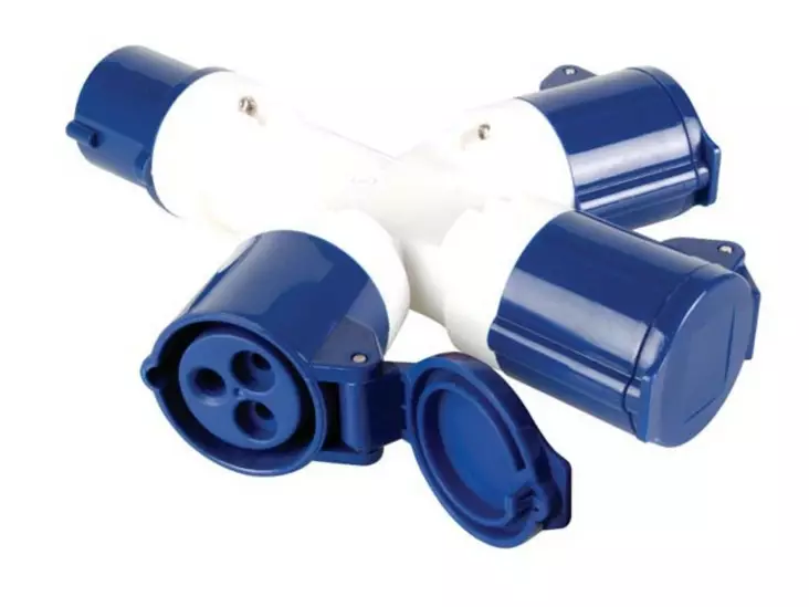 CEE 3-WAY SPLITTER - Veneliittimet - ECEES1 - 1