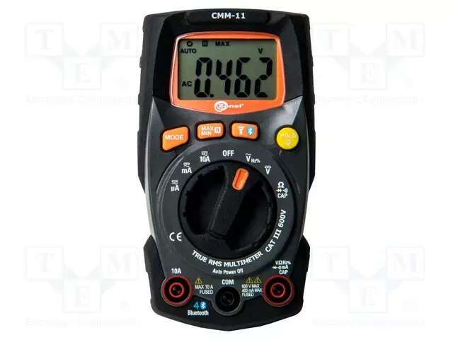 YLEISMITTARI - BLUETOOTH - LCD - (4000) - VDC: 0÷600V - IP65 - Digitaaliyleismittarit - CMM-11 - 1