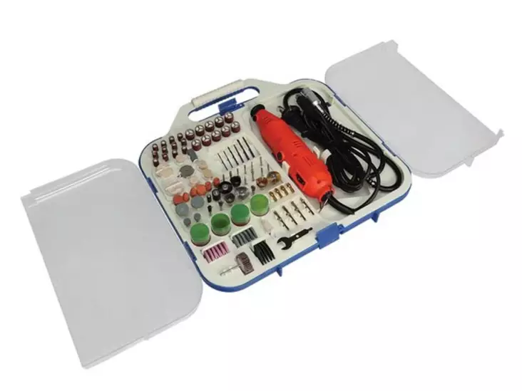ELECTRIC PRECISION DRILL & ENGRAVING SET - 162 pcs - Poratarvikkeet - VTHD0051 - 1