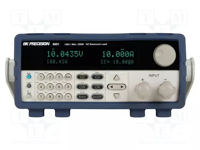 ELEKTRONISET KUORMAT - 0÷120V - 0÷60A - 250W - 218X90X387MM - Elektroniset kuormat - BK8601 - 1