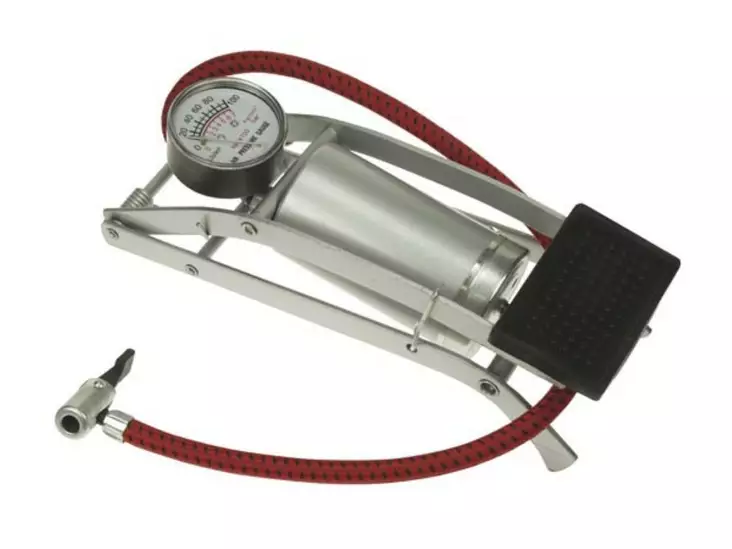 FOOT PUMP WITH PRESSURE GAUGE - Jalkapumput - AFP01 - 1