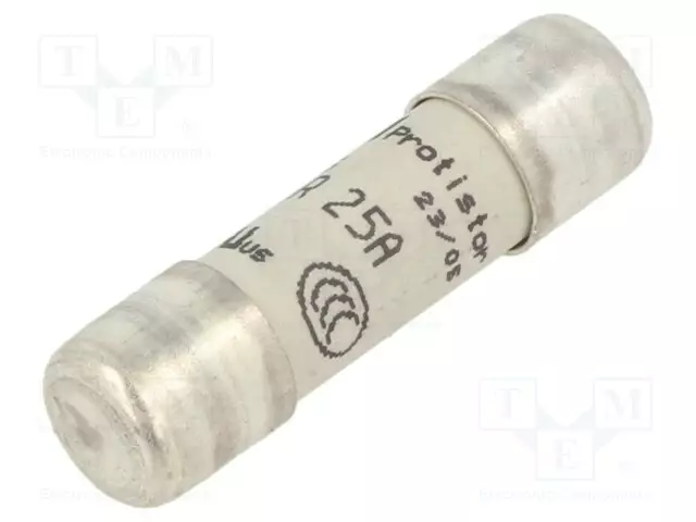 25A - 690VAC - GR - 10X38MM - Sulakkeet 10,3x38mm - F1014581 - 1