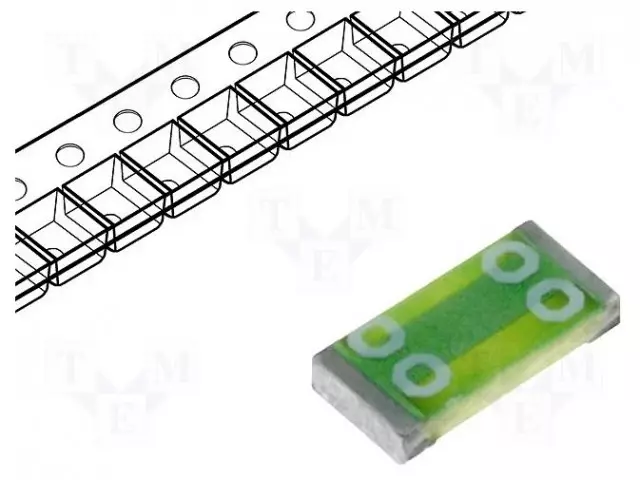 20A - 32VAC - 63VDC - HIDAS SULAKE - SMD - UST - SMD 1206 sulakkeet - hitaat - 3413.0331.11 - 1