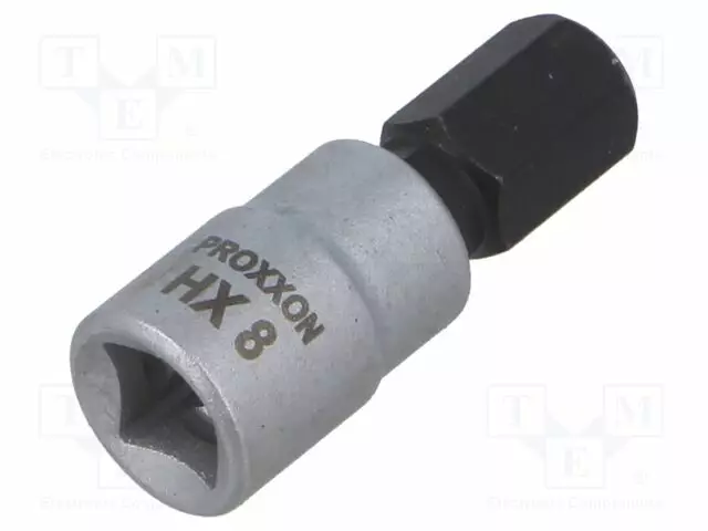 HYLSY - KUUSIOTAPPIAVAIN,HYLSY-HEX 8MM - 1/4" - KÄRJEN PIT: 33MM - Hylsyavaimet - PR23751 - 1