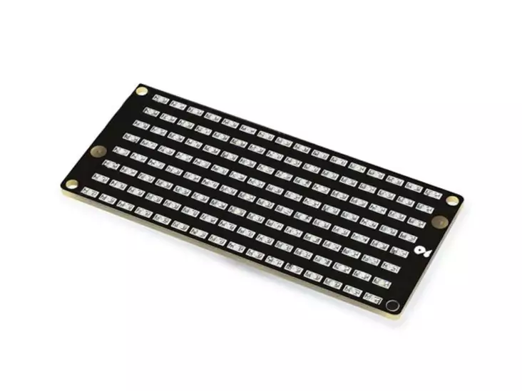 I²C 8x16 BLUE LED MATRIX PANEL - Arduino moduulit - WPI451 - 1