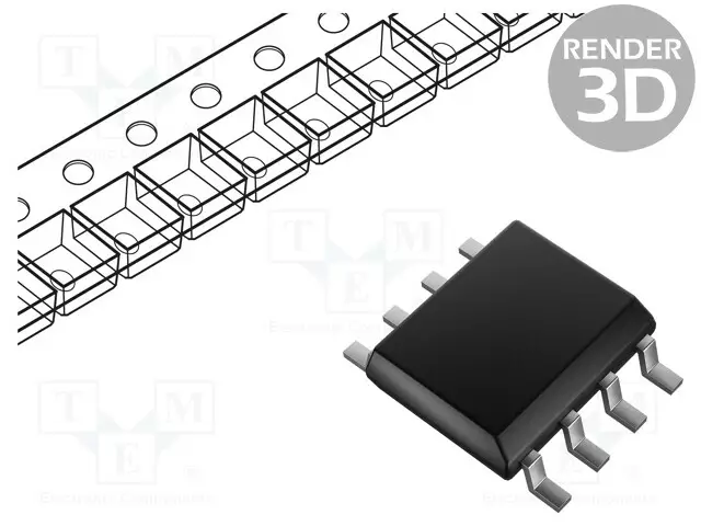 IC: DRIVER - IGBT PUOLISILTA - EICEDRIVER™ - PG-DSO-8 - -0,7÷0,36A - MOSFET/IGBT ajurit - 2EDL05I06BFXUMA1 - 1