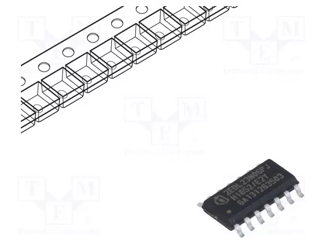 IC: DRIVER - MOSFET PUOLISILTA - HIGH-/LOW-SIDE,MOSFET-HILAOHJAIN - MOSFET/IGBT ajurit - 2EDL23N06PJXUMA1 - 1