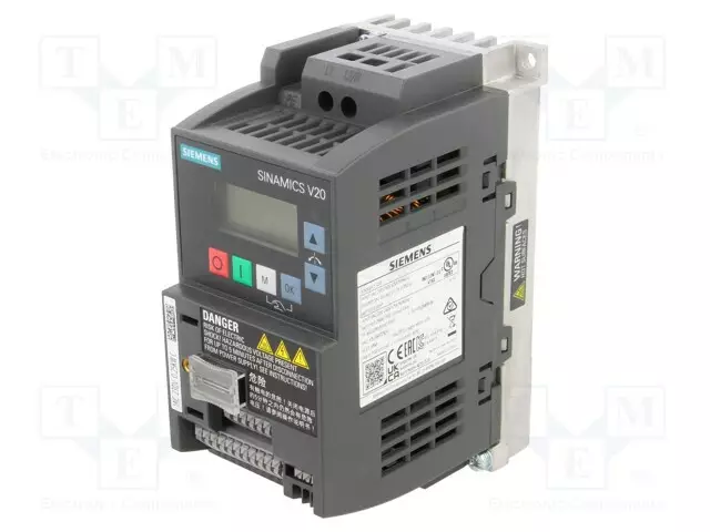 AUTOMATION MODULE: INVERTER - MAX MOTOR POWER: 0.25KW - 0÷599HZ - Yksivaiheiset vaihtosuuntaajat - 6SL3210-5BB12-5BV1 - 1