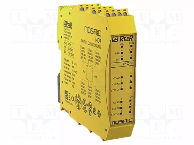 I/O LAAJENNUSMODUULI - RUUVI-24VDC - IN: 4 - OUT: 8 - DIN-KISKOLLE - Turvakytkimet - säätömoduulit - 1100031 - 1