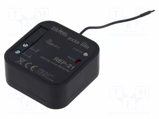 JÄLLEENLÄHETIN - SMART HOME - RASIA-ASENNUS - 230VAC - IP20 - EXTA LIFE - Rakennusautomatiikka - REP-21 - 1