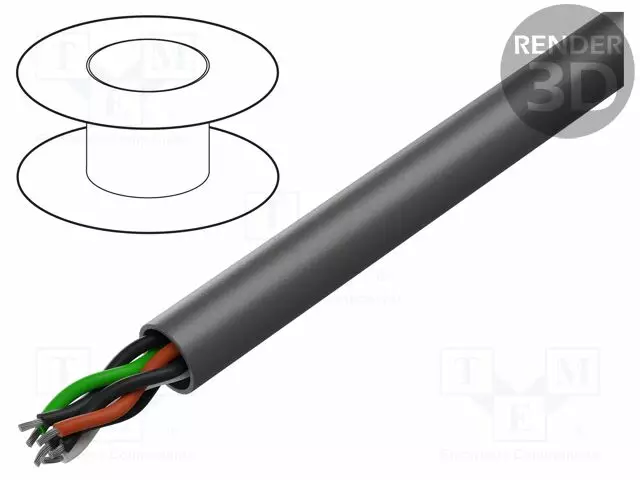 JOHTO - ALPHA ESSENTIAL C&C - 3X2X18AWG - SUOJAAMATON - 300V CU - Suojaamattomat moninapakaapelit - 1133C-SL001 - 1