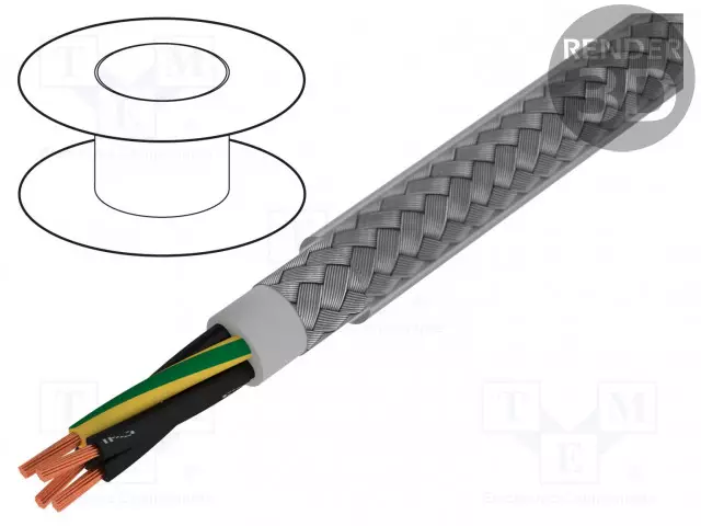 JOHTO - PRO-MET - 4G1,5MM2 - SUOJATTU,TINATTU KUPARIPUNOS - PVC - Suojatut moninapakaapelit - 470415CY-CL321 - 1