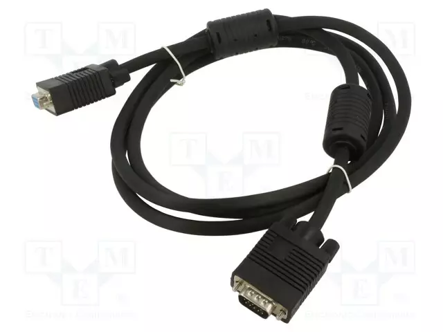 KAAPELI - D-SUB 15PIN HD-PISTORASIA,D-SUB 15PIN HD-PISTOKE - HDMI, DVI, DisplayPort johdot - ART-AL-OEM-11 - 1