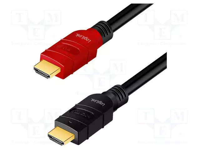 KAAPELI - HDMI-PISTOKE,MOLEMMIN PUOLIN MUSTA - MUOVI - HDMI, DVI, DisplayPort johdot - CHV0101 - 1