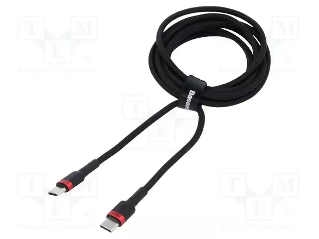 KAAPELI - HIGH SPEED,USB 2.0 - USB C PISTOKE,MOLEMMIN PUOLIN - 2M - USB kaapelit ja adapterit - CATKLF-AL91 - 1