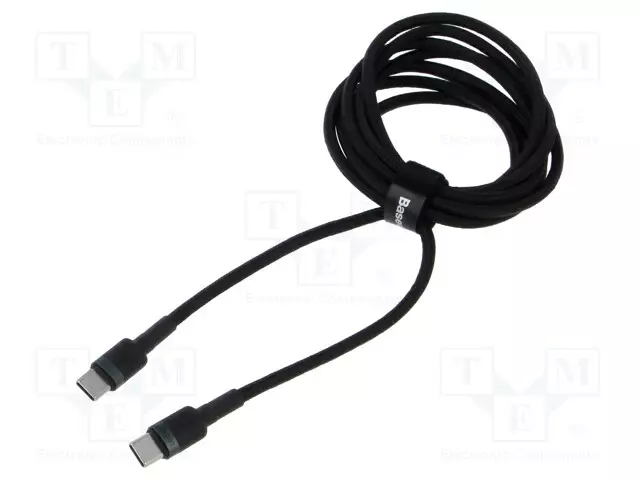 KAAPELI - HIGH SPEED,USB 2.0 - USB C PISTOKE,MOLEMMIN PUOLIN - 2M - USB kaapelit ja adapterit - CATKLF-ALG1 - 1