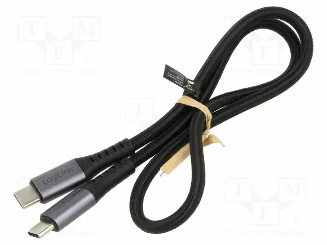 KAAPELI - USB 3.2 GEN 2X2 - USB C PISTOKE,MOLEMMIN PUOLIN - 0,5M - USB kaapelit ja adapterit - CU0431 - 1