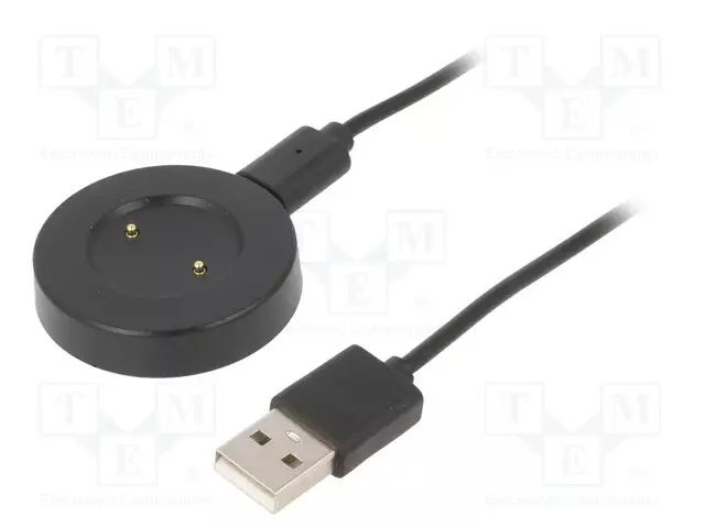 KAAPELI: ÄLYKELLON LATAAMISEEN - HUAWEI - 1M - 1A - MUSTA - USB kaapelit ja adapterit - AK-SW-21 - 1