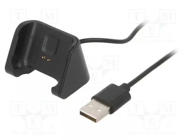 KAAPELI: ÄLYKELLON LATAAMISEEN - XIAOMI - 1M - 1A - MUSTA - USB kaapelit ja adapterit - AK-SW-01 - 1