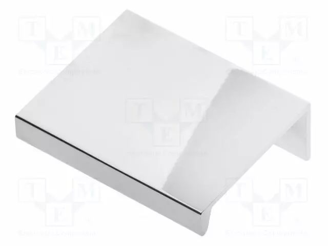 KAHVA - ALUMIINI - KROMI - H: 17,4MM - L: 50MM - W: 40MM - HEXI - Koteloiden lisätarvikkeet - GTV-UA-HEXI-01 - 1