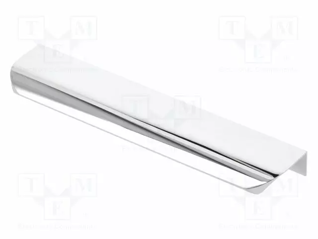 KAHVA - ALUMIINI - KROMI - H: 17MM - L: 190MM - W: 40MM - HEXA - Koteloiden lisätarvikkeet - GTV-UA-HEXA-160-01 - 1