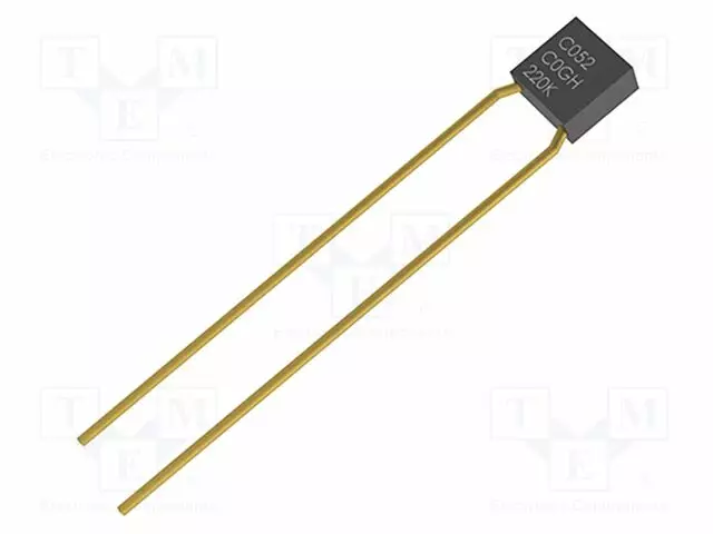 KERAAMINEN KONDENSAATTORI - 0,015UF - 100VDC - X7R - ±10% - 5,08MM - MLCC THT kondensaattorit - C062K153K1X5CA-1 - 1
