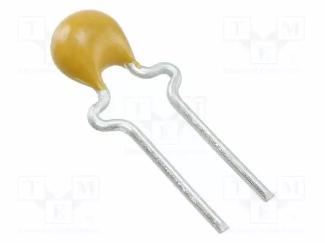 KERAAMINEN KONDENSAATTORI - 0,01UF - 100VDC - X7R - ±10% - THT - 5,08MM - MLCC THT kondensaattorit - C327C103K1R5TA-1 - 1