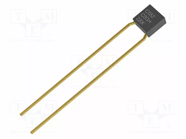 KERAAMINEN KONDENSAATTORI - 0,027UF - 50VDC - X7R - ±10% - 5,08MM - MLCC THT kondensaattorit - C052K273K5X5CA-1 - 1