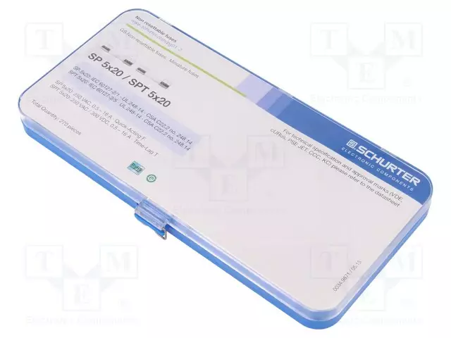 KERAAMINEN,MINISULAKE - KOKO: 5X20MM - Sulakesarjat - 0034.9871 - 1