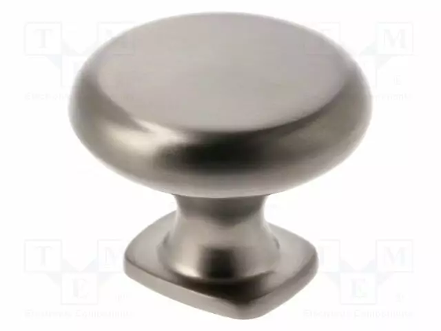 KNOB - Ø: 33MM - H: 26MM - ZAMAK - LORENA - PLATING: GALVANIZED - FURNITURE - Sormiruuvit ja nupit - GTV-GZ-LORENA-1-21 - 1