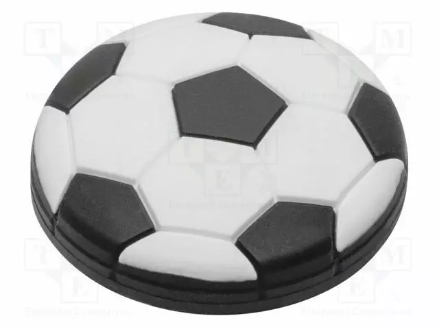 KNOB - Ø: 40MM - H: 23MM - RUBBER,ZAMAK - FOR CHILDRENS - KID - FURNITURE - Sormiruuvit ja nupit - GTV-UM-KID-E-001 - 1