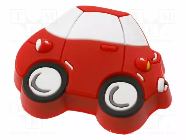 KNOB - H: 24MM - RUBBER,ZAMAK - W: 36MM - L: 46MM - FOR CHILDRENS - KID - Sormiruuvit ja nupit - GTV-UM-KID-D-001 - 1