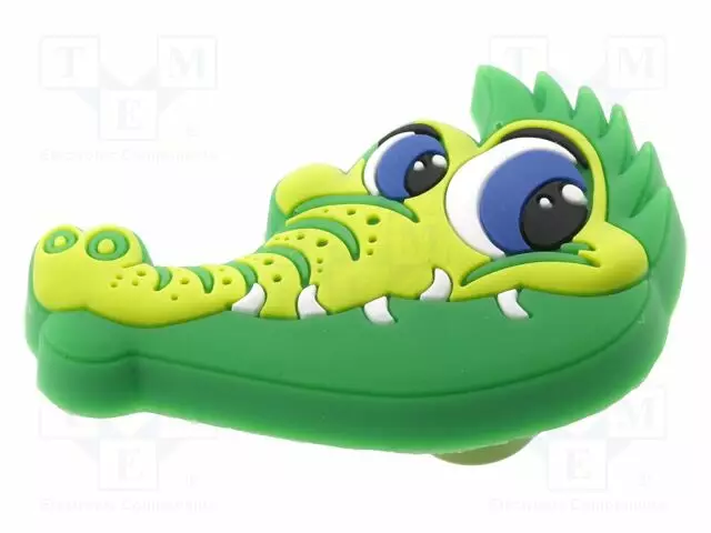 KNOB - RUBBER,ZAMAK - W: 36MM - L: 55MM - FOR CHILDRENS - KID - FURNITURE - Sormiruuvit ja nupit - GTV-UM-KID-Q-001 - 1