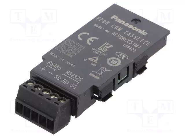 AUTOMATION MODULE: COMMUNICATION - FP0H - 59.3X25.5X10.1MM - PLC ajurit - AFP0HCCS1M1 - 1