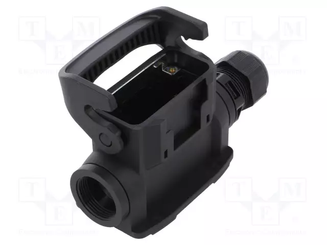 LIITINKOTELO: HDC - KOKO 10A - PANEELIASENNETTAVA,JOHTOON - HAN-ECO® A - IP65 - HARTING liittimet - 19461100291 - 1