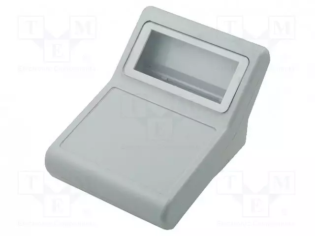 KOTELO: OHJAUSPANEELI-X: 104MM - Y: 139MM - Z: 84MM - ABS - RUUVATTU - Työpöytäkotelot - CP-18-51 - 1