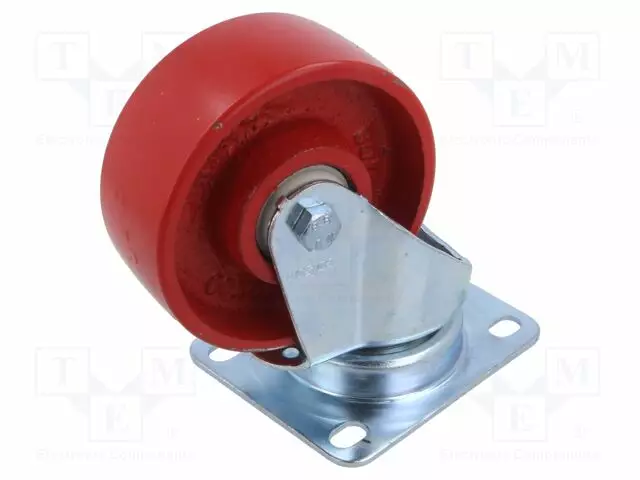 KULJETUSPYÖRÄ - Ø: 100MM - W: 40MM - H: 130MM - VÄÄNTÖ-250KG - VALURAUTA - Kuljetuspyörät - JSCN-1003-6151 - 1