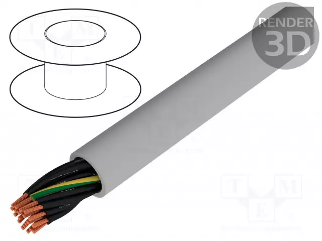 KYTKENTÄJOHTO - ÖLFLEX® CLASSIC 110 - 20G1MM2 - SUOJAAMATON - 300V,500V - CU - Suojaamattomat moninapakaapelit - CL110-20G1 - 1