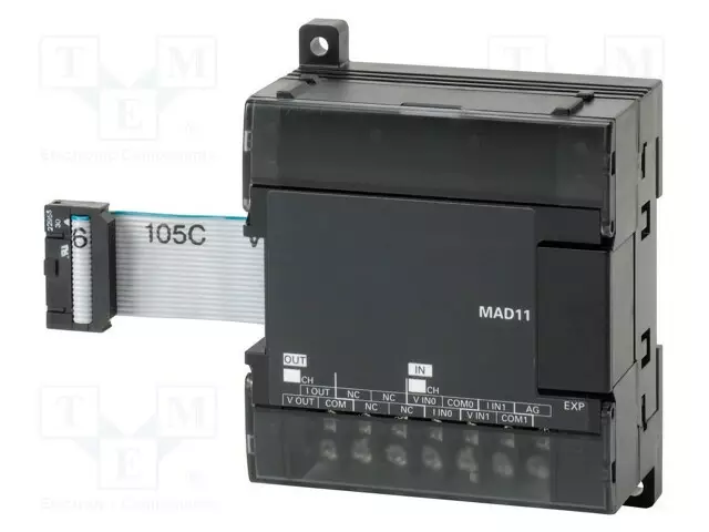 AUTOMATION MODULE: EXTENSION - CP1W - ANALOG IN: 2 - ANALOG.OUT: 1 - PLC ajurit - CP1W-MAD11 - 1