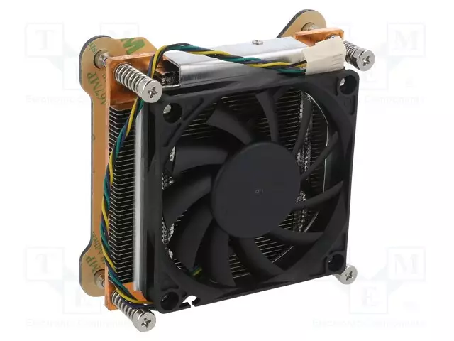 LAITETUULETIN - DC - 12VDC - 70X70X10,6MM - 35DBA - KUULA - DC 12V tuulettimet - COOLER-65W-01 - 1