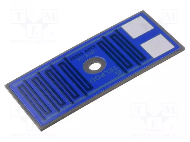 LÄMPÖVASTUS - RUUVATTU - 100W - LÄMP: -40÷400°C - TERÄS - Lämpösulakkeet - HTS15-230-100W-1 - 1