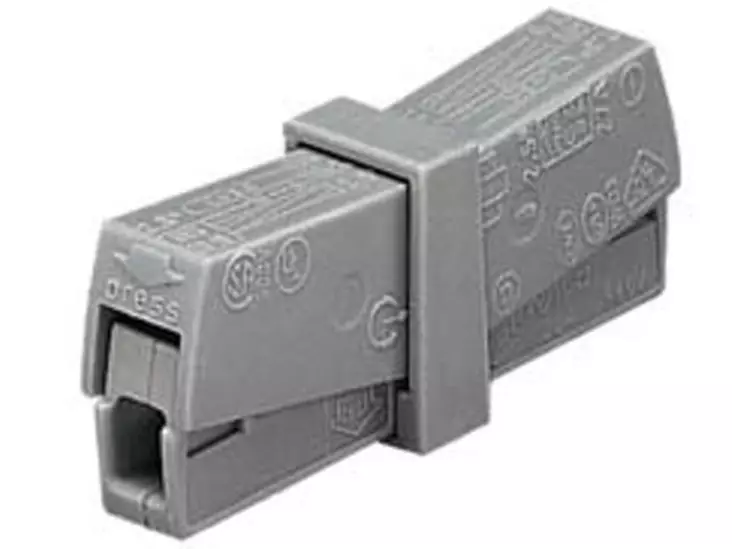 LIGHTING SERVICE CONNECTOR, GREY - WAGO ja muut pikaliittimet - WG224201 - 1