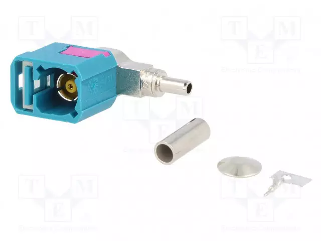 LIITIN: ANTENNI-F LIITINAKRA - KULMA - VIHREÄ - Autoantennien liittimet ja adapterit - ANT.CONN.01 - 1
