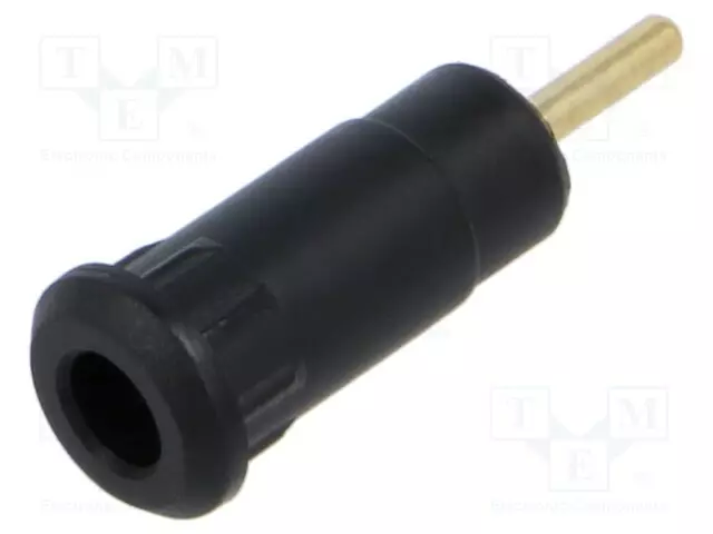 LABORATORY CONNECTOR: 1,5MM BANANA - SOCKET - OVERALL LEN: 29MM - Banaanijatkoliittimet - MEB1.5-R-21 - 1